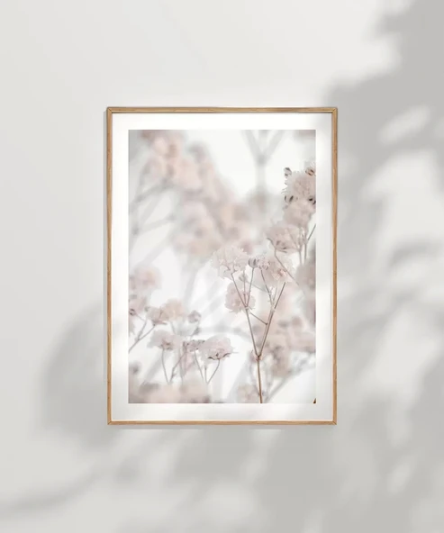 Çerçevesiz Poster Beyazın Sade Güzelliği - Resim 7