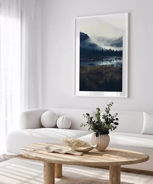 Çerçevesiz Poster Gölün Sessizliği - Resim 3