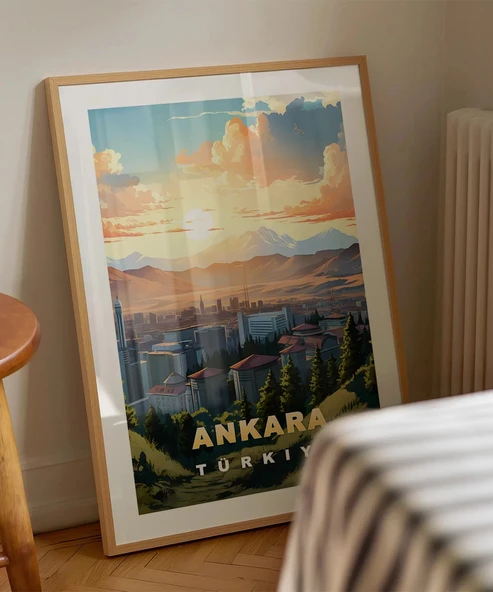 Çerçevesiz Poster Ankara’nın Doğal Güzellikleri - Resim 3