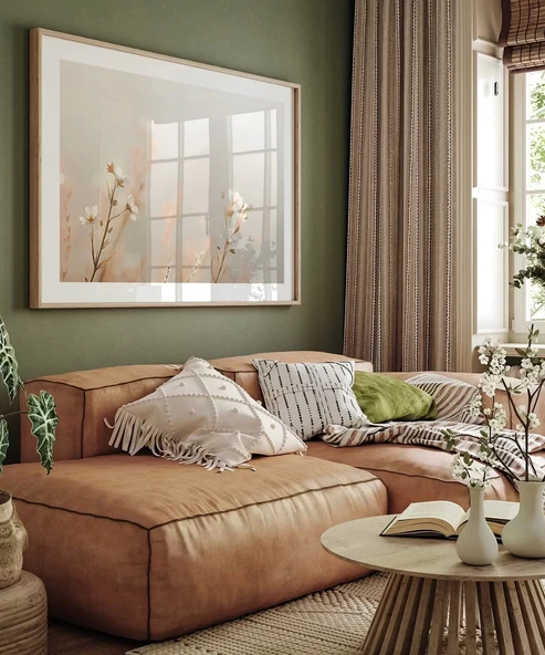 Çerçevesiz Poster Doğanın İnceliği - Resim 5