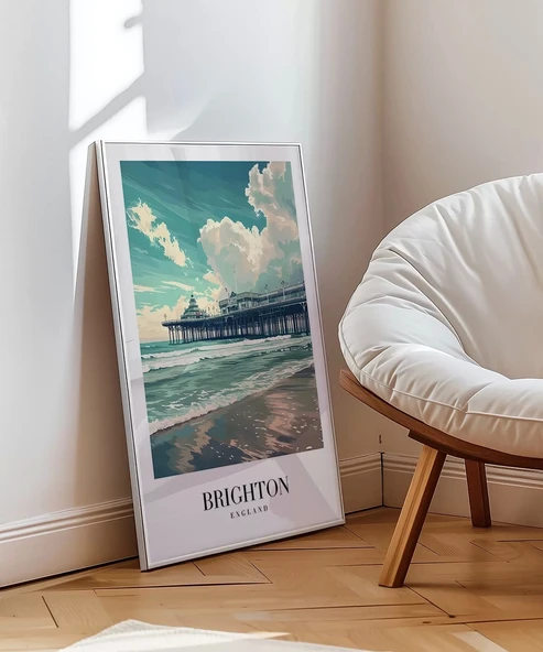 Çerçevesiz Poster İngiltere’nin Kalbi - Resim 4