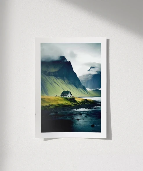 Çerçevesiz Poster Nehir Kıyısında Huzur ürün görseli