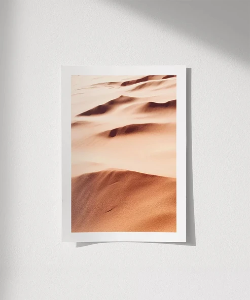 Çerçevesiz Poster Sessiz Çöl ürün görseli