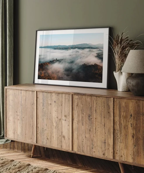 Çerçevesiz Poster Sislerin Ötesinde - Resim 4