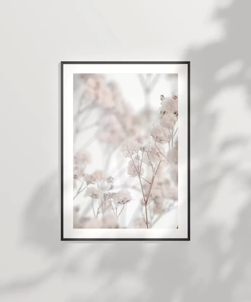 Çerçevesiz Poster Beyazın Sade Güzelliği - Resim 6