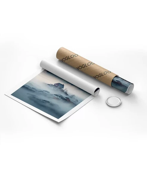 Çerçevesiz Poster Dağdaki Yuva - Resim 8