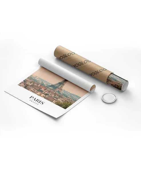 Çerçevesiz Poster Paris’in İkonu - Resim 8