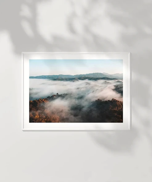 Çerçevesiz Poster Sislerin Ötesinde - Resim 2