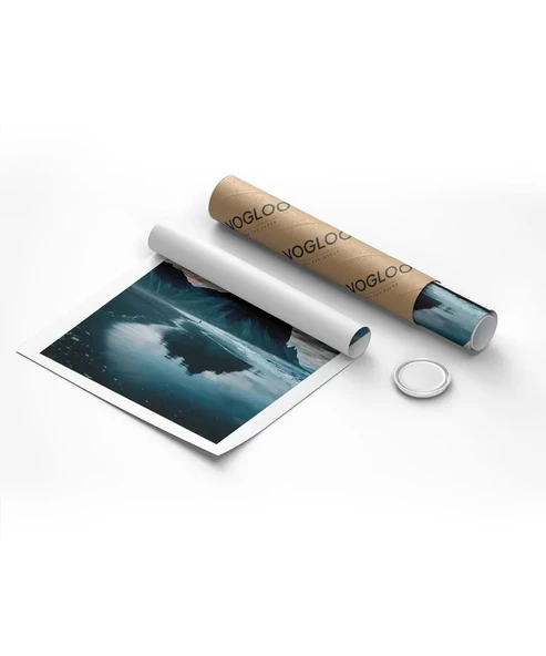 Çerçevesiz Poster Yansıyan Zirveler - Resim 8