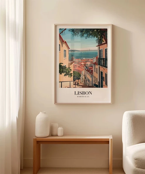 Çerçevesiz Poster Renklerin Dansı - Resim 3