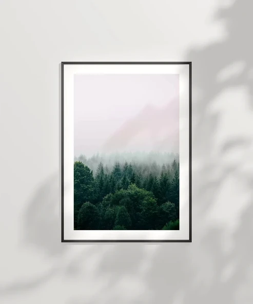 Çerçevesiz Poster Doğanın Gizemi - Resim 6