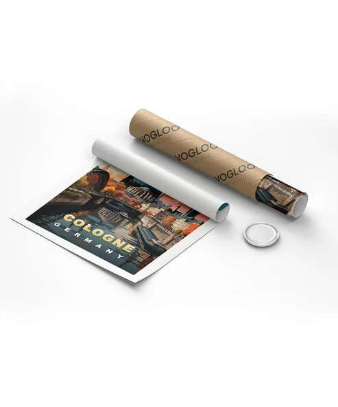 Çerçevesiz Poster Ren Nehri'nin İncisi - Resim 8