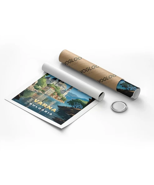 Çerçevesiz Poster Varna’nın İkonik Görünümü - Resim 8