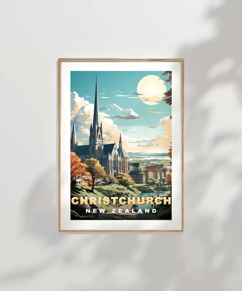 Çerçevesiz Poster Gotik Zarafetin Yeşil Diyarı - Resim 7