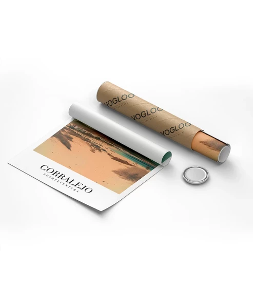 Çerçevesiz Poster Corralejo Plaj Manzarası ve Doğa - Resim 8