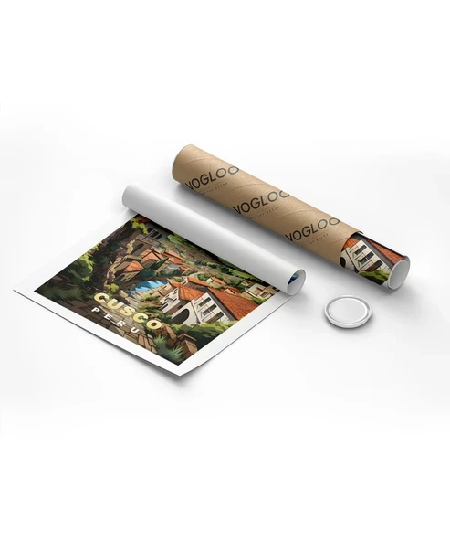 Çerçevesiz Poster And Dağlarının Kalbinde Cusco - 8