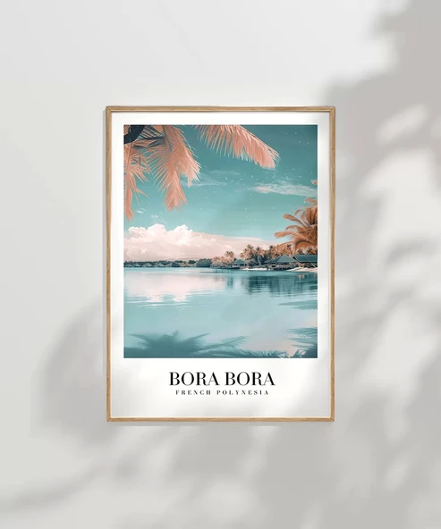 Çerçevesiz Poster Cennetin Yansımaları - Resim 6