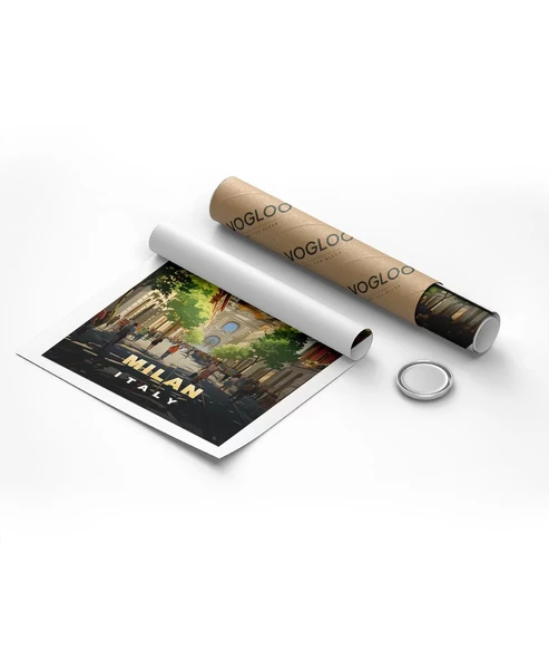 Çerçevesiz Poster İtalya'nın Modası - Resim 8