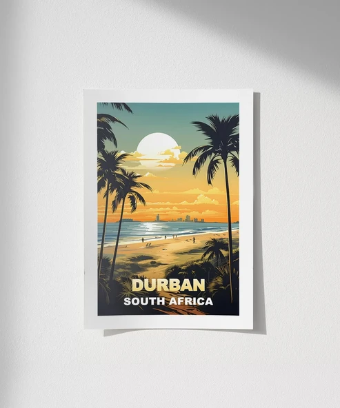 Çerçevesiz Poster Güney Afrika ürün görseli