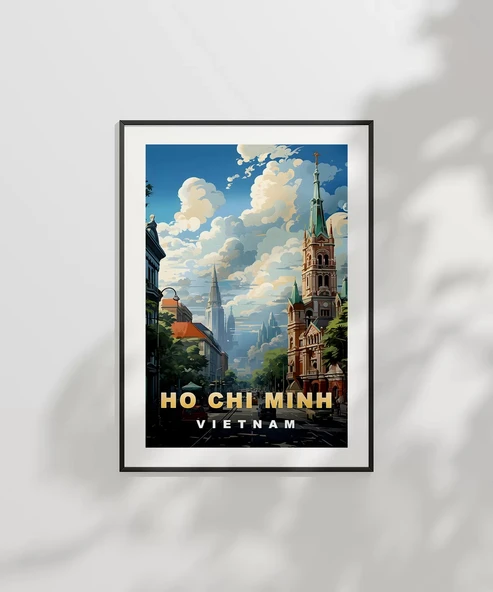 Çerçevesiz Poster Saygon'un Fransız Mirası - Resim 6