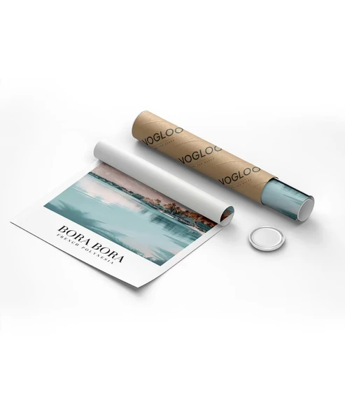 Çerçevesiz Poster Cennetin Yansımaları - Resim 8