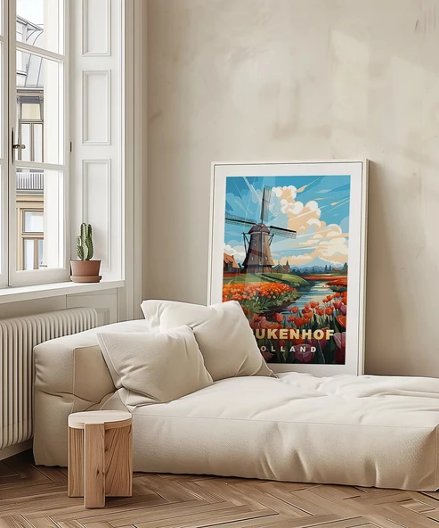 Çerçevesiz Poster Hollanda'nın Renkli Yüzü - Resim 5