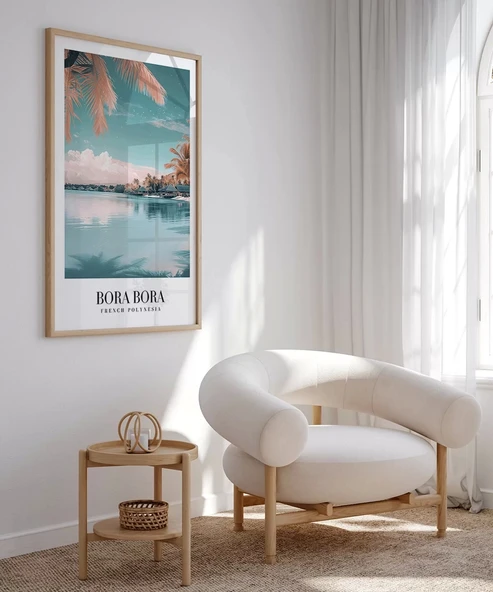 Çerçevesiz Poster Cennetin Yansımaları - Resim 3