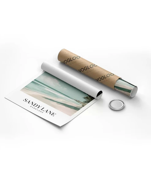 Çerçevesiz Poster Sandy Lane Barbados Tropik Sahil ürün görseli