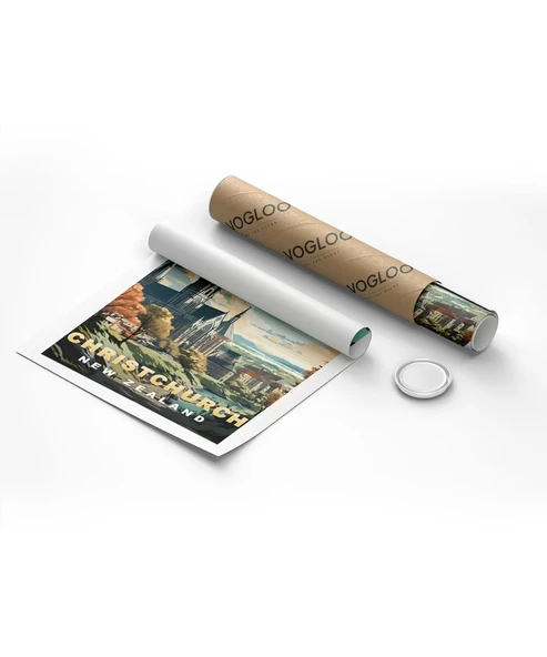 Çerçevesiz Poster Gotik Zarafetin Yeşil Diyarı - Resim 8