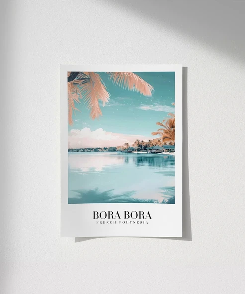 Çerçevesiz Poster Cennetin Yansımaları ürün görseli