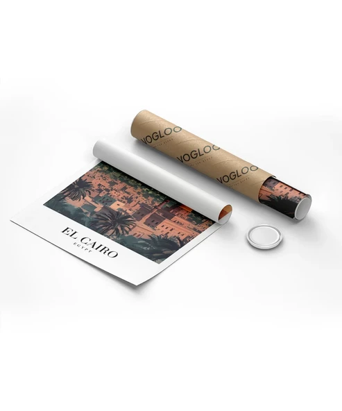 Çerçevesiz Poster Piramitlerin Gölgesinde - Resim 8