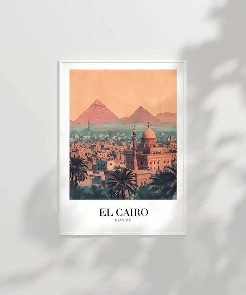 Çerçevesiz Poster Piramitlerin Gölgesinde - Resim 2