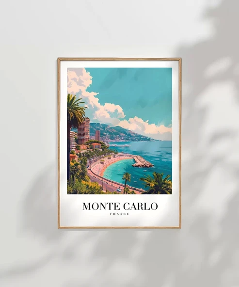 Çerçevesiz Poster Lüks ve Akdeniz'in Buluştuğu Yer - Resim 6