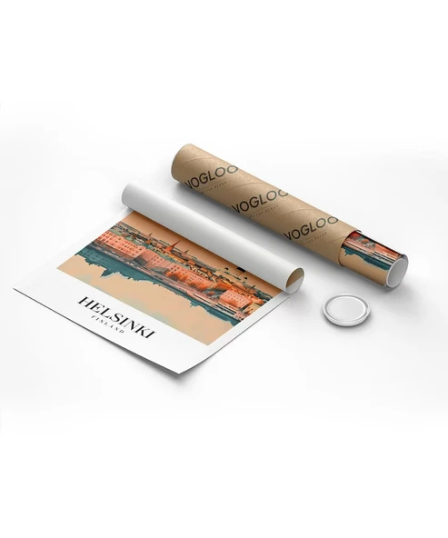 Çerçevesiz Poster Helsinki'nin Serin Sularında - Resim 8