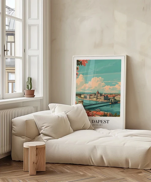 Çerçevesiz Poster Tuna Nehri'nin Tacı - Resim 3