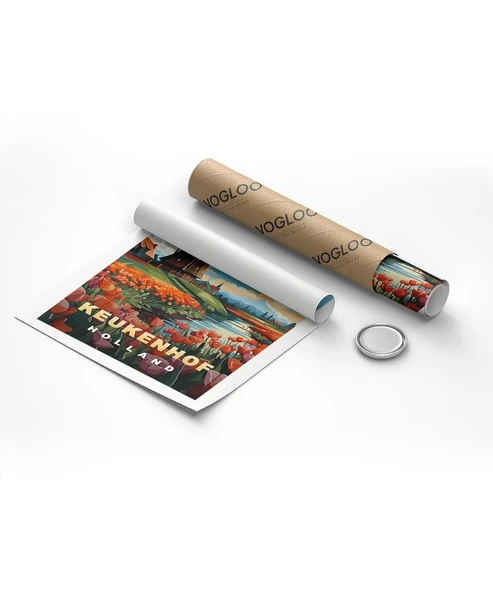 Çerçevesiz Poster Hollanda'nın Renkli Yüzü - Resim 8