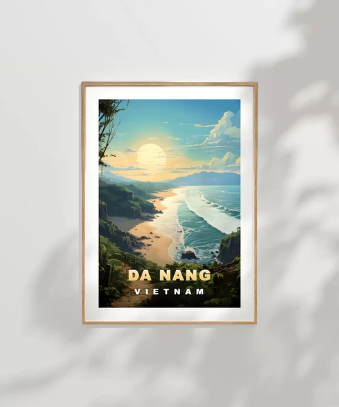 Çerçevesiz Poster Da Nang’ın Altın Kıyıları - 7