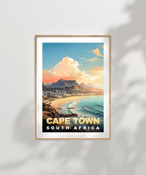 Çerçevesiz Poster Cape Town Masanın Gölgesinde Güzellik - Resim 6