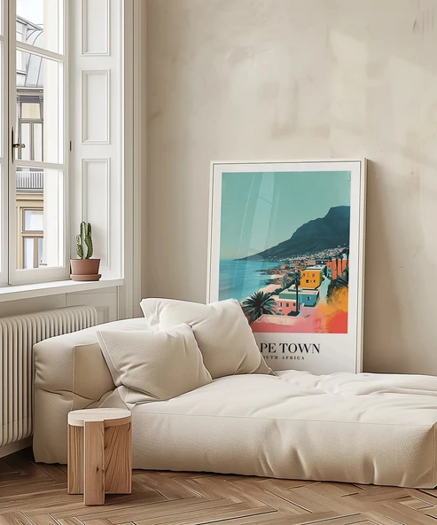 Çerçevesiz Poster Güney Afrika Masa Dağı - Resim 4