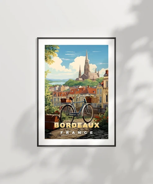 Çerçevesiz Poster Şarap ve Tarihin Buluşma Noktası - Resim 6