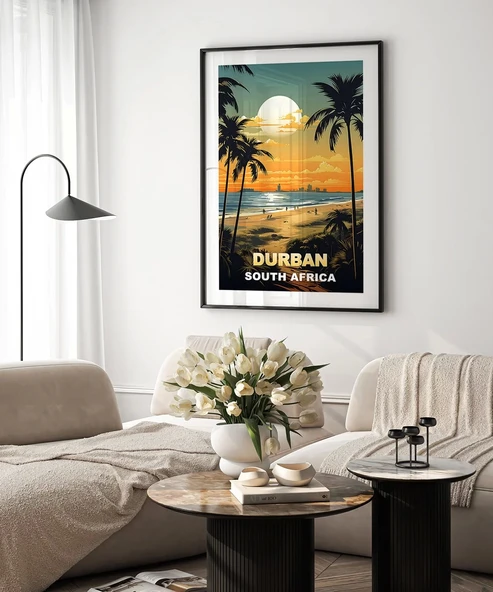 Çerçevesiz Poster Güney Afrika - Resim 4