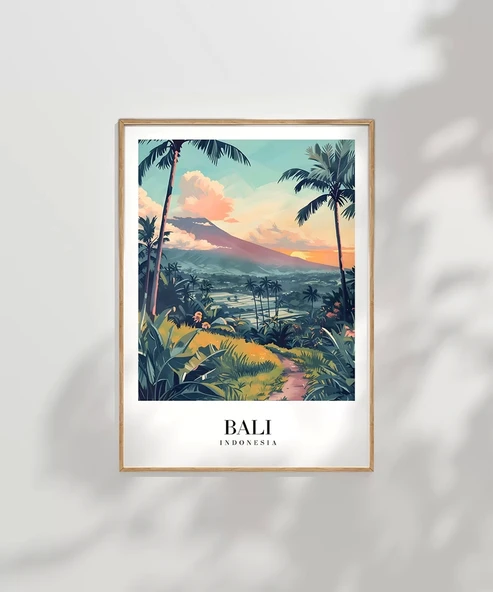 Çerçevesiz Poster Bali'nin Doğal Büyüsü - Resim 7