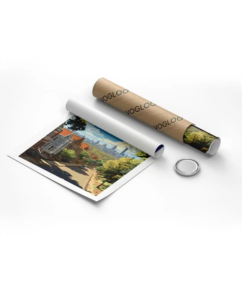 Çerçevesiz Poster Güney Afrika'nın Kalbi Johannesburg - Resim 8