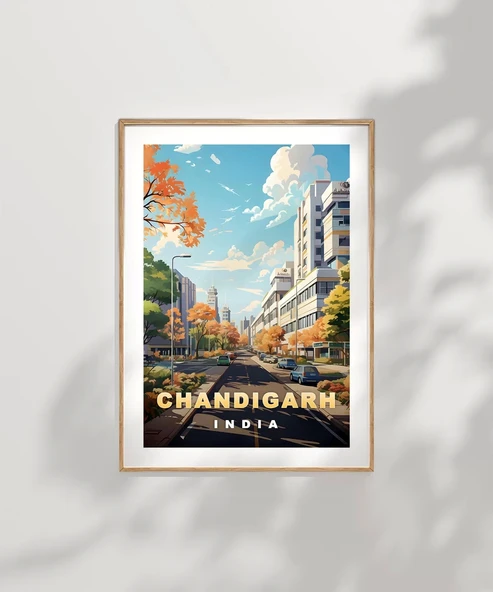 Çerçevesiz Poster Hindistan'ın Modern Yüzü - Resim 6