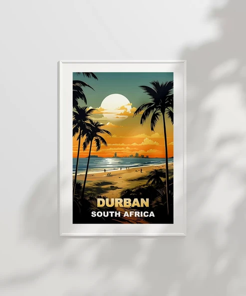 Çerçevesiz Poster Güney Afrika - Resim 2