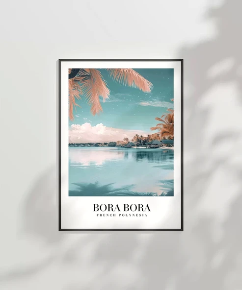 Çerçevesiz Poster Cennetin Yansımaları - Resim 7