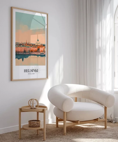 Çerçevesiz Poster Helsinki'nin Serin Sularında - Resim 3