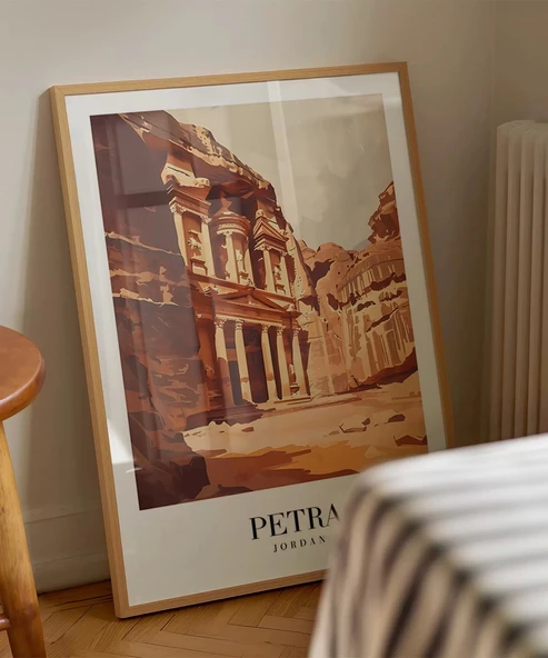 Çerçevesiz Poster Kumtaşından Bir Miras - Resim 4