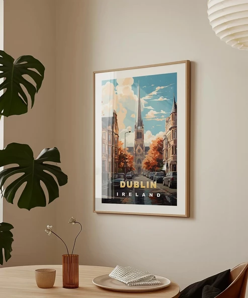 Çerçevesiz Poster Patrick Katedrali'nin Güzelliği - Resim 4