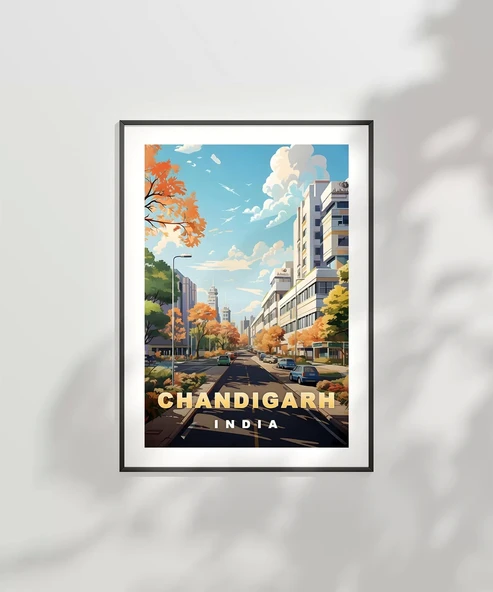 Çerçevesiz Poster Hindistan'ın Modern Yüzü - Resim 7